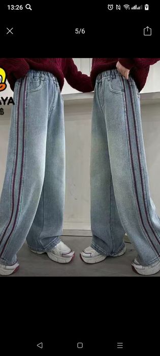 Продам джинсы для девочки новые