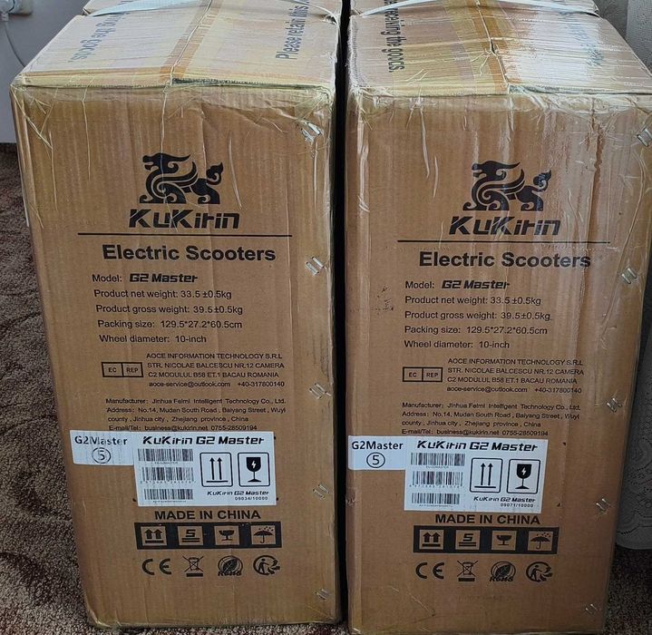 SIGILATA Noua‼️G2 Master Kukirin 2026‼️Dual Motor 2000W 70+ Km/h, Autonomie pana la 60Km, Suspensii Hidraulice
