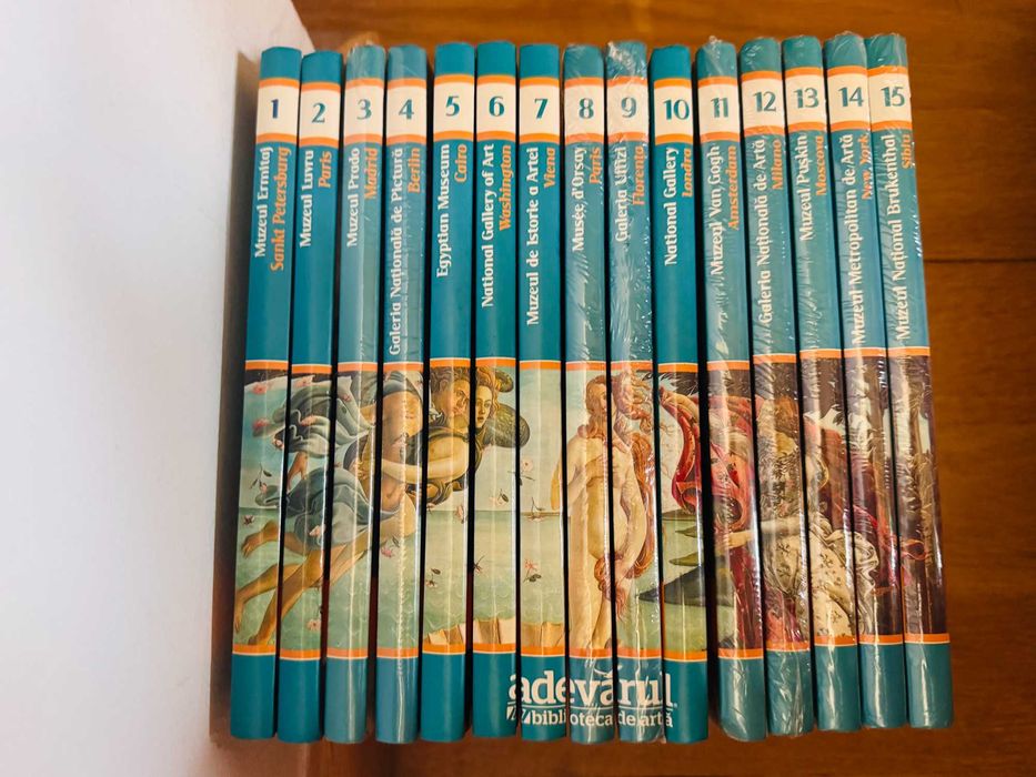 Colecția completă „Marile Muzee ale Lumii” – 15 volume | Editura Adevărul