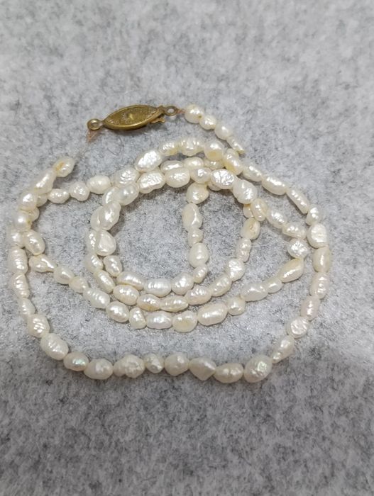 Бусы. Речной жемчуг. Винтаж