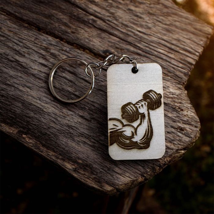 Дървени гравирани ключодържатели