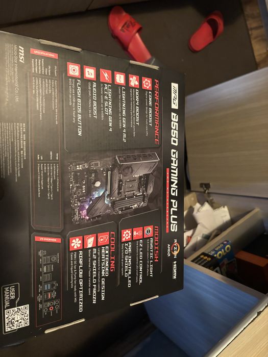 Placa de baza MSI MPG B550 GAMING PLUS