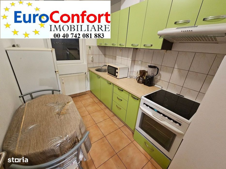 Inchiriez apartament 2 camere in Cartier Rezidential Ared Uta, balcon