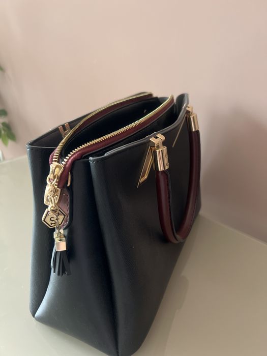 Дамска часнта черно с червено