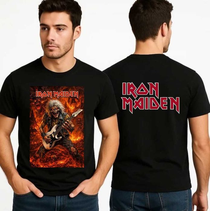 Тениски IRON MAIDEN Айрън Мейдън рок и метъл  тениски XS-5XL