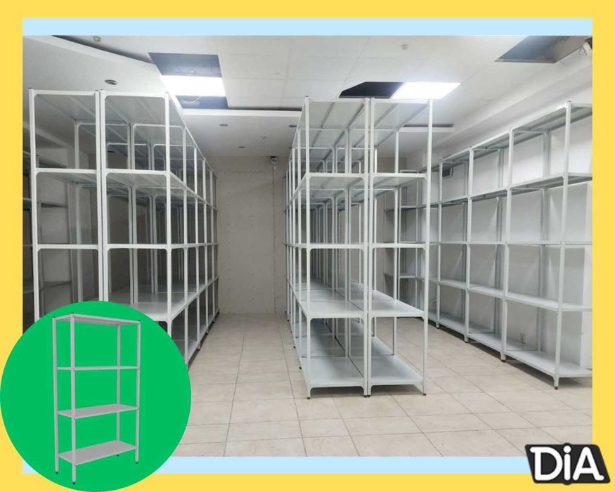 Arxiv stellaj, rafli metall tokchalar, ombor, архивный стеллаж