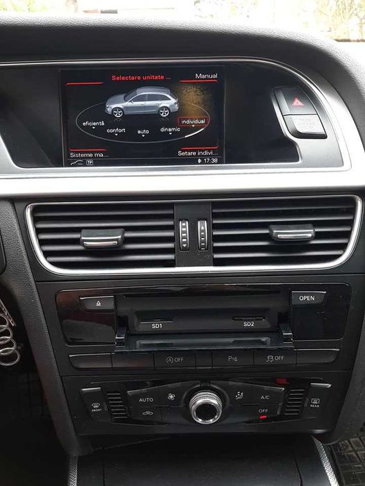 Update Harta meniu si voce limba romana Audi A4, A5, A6, A8, Q5, Q7