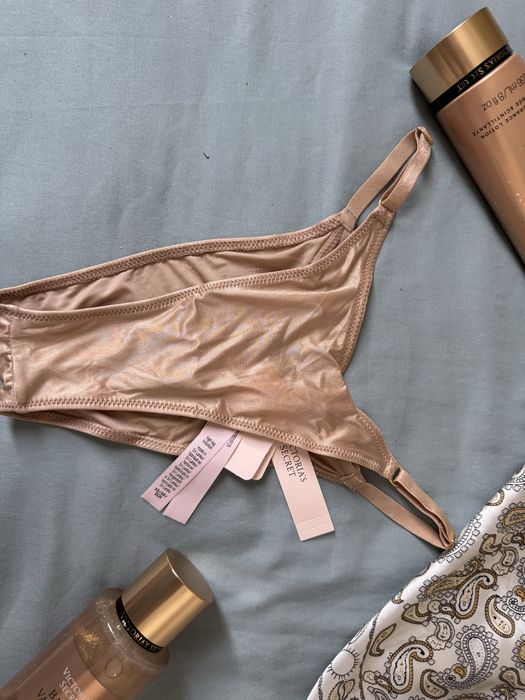 Victoria’s Secret High Leg Brazilian Thong Nude