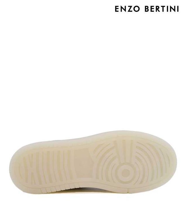 Sneakers femei Enzo Bertini Premium Collection verzi din piele nabuck