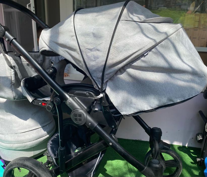 Бебешка количка 2 в 1 Magnum Bebetto Lux.08/CZA