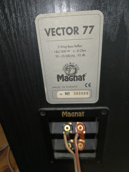 Подовостоящ високоговорител Magnat Vector 77