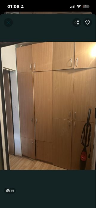 Dulap dressing lemn masiv depozitare 12 sertare