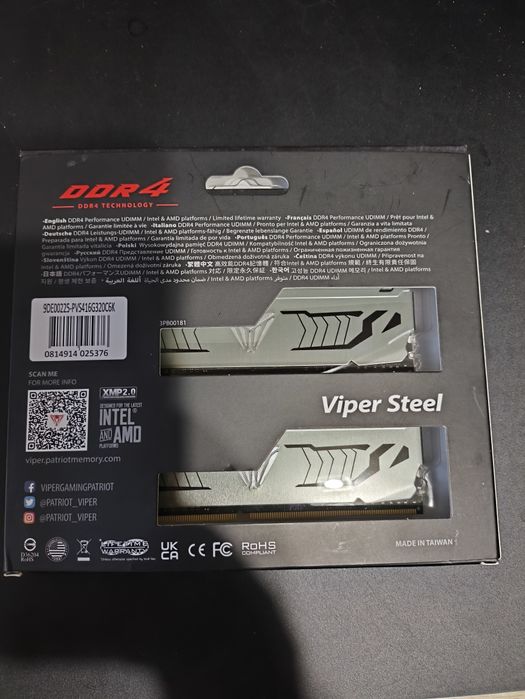 16gb 2x8gb DDR4 viper gaming