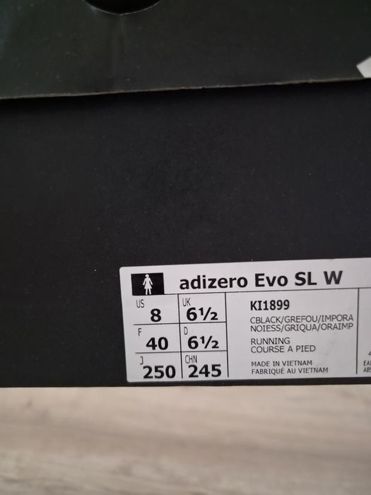 Кроссовки adizero evo sl W