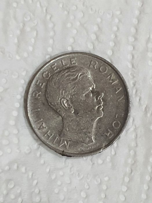 Moneda 100 lei 1943.