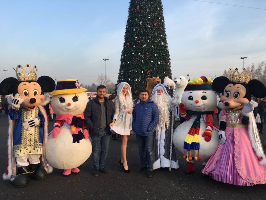 Мики Маус ,Дедмороз, Мультфильм кахрамонлари