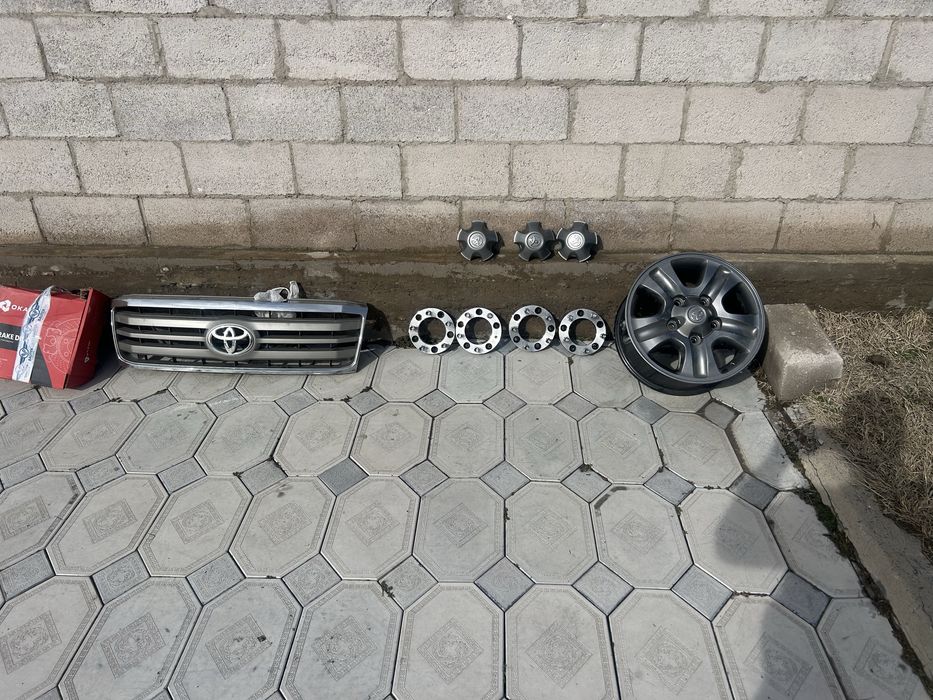 Комплект дисков на 17 и комплект проставок