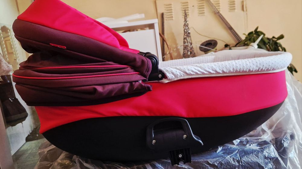 бебешка количка buba 3в1, пълен комплект