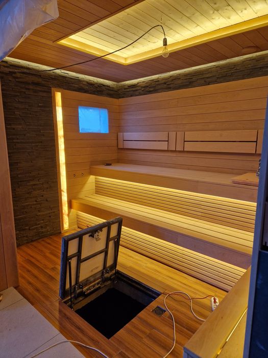 Отделка парилок, бань. Рестоврация