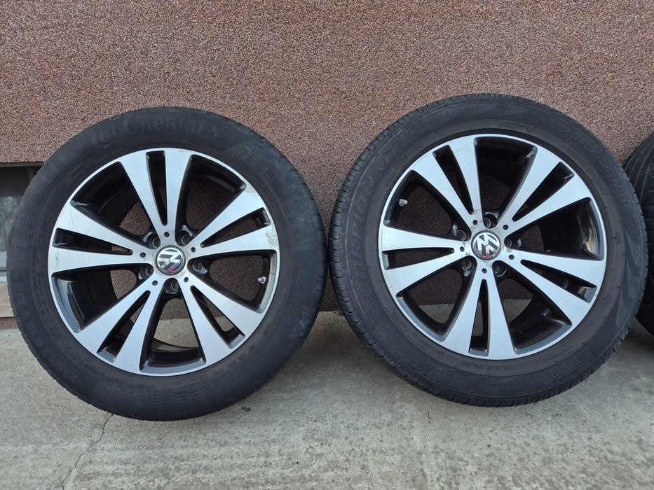 Jante Vw Tiguan R18 5x112 cu anvelope vara 235/55 R18