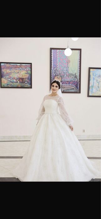 Роскошное свадебное платье