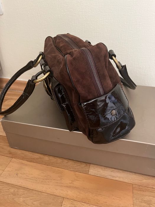 Замшевая сумка - Италия