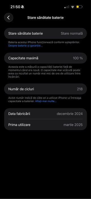 Iphone 16 pro max black titanium 256gb