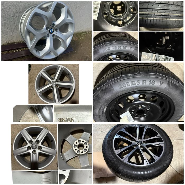 Rezerve VW noi 16 Janta BMW X5/X6,Jante Audi cate una 17 si 18