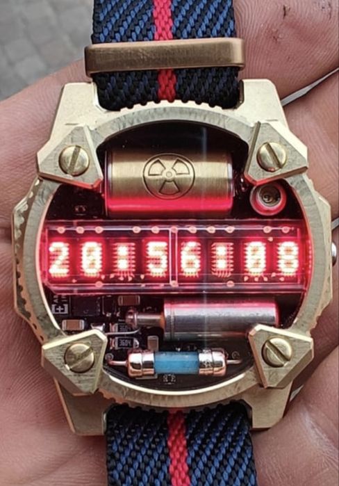 Часы мужские Dosimeter Matrix LED Red
