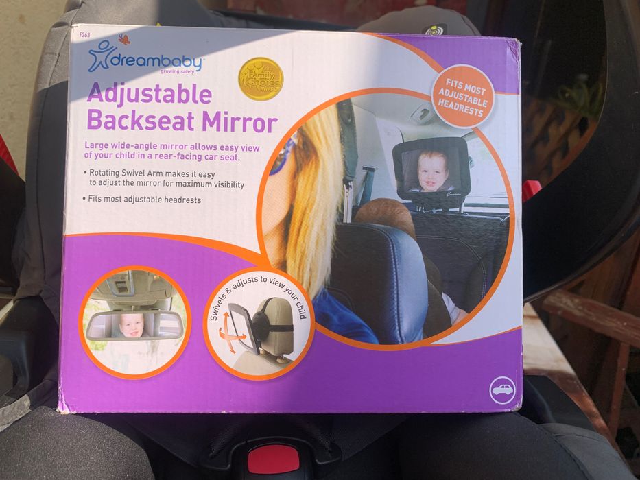 Scaun auto bebe 0-6 luni & oglinda bebe