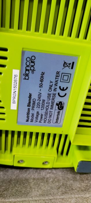 Blender profesional Bianco di Puro Primo