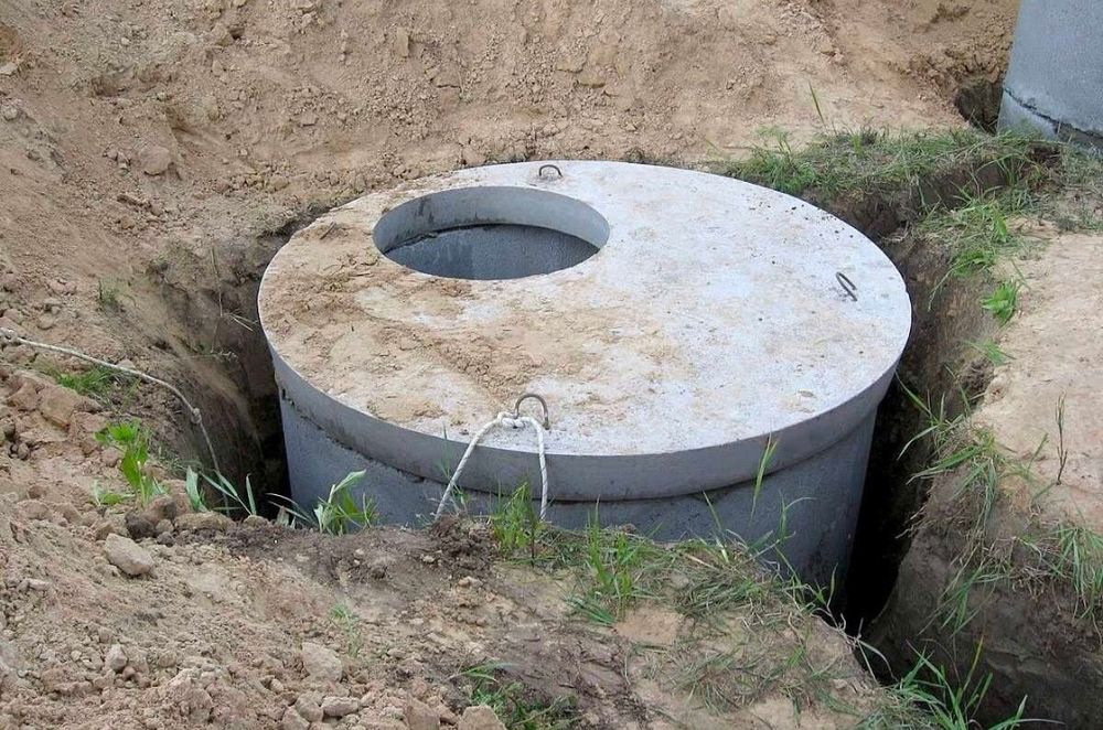КОПКА Септик Траншея Водопровод Туалет