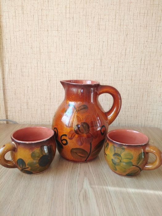 Кувшин + 2 кружки