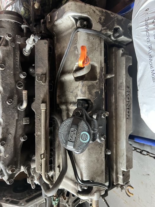 Продам б/у ДВС с коробкой на Хонду Элюзион