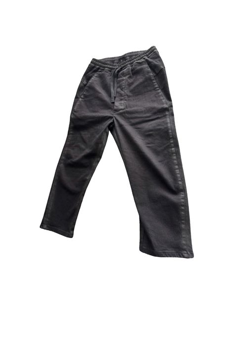 Thom Krom Black Relaxed Fit Pants – Size L