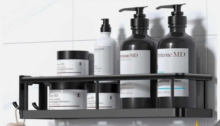 Etajeră de Baie,Raft Fără Găurire