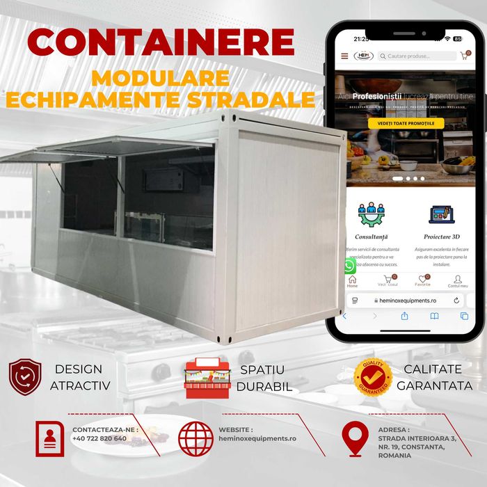 Container Fast-Food/Bar/Cafenea/Gelaterie La Cheie
