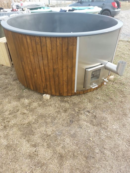 Ciubar cu aeromasaj/hidromasaj fibra de sticla