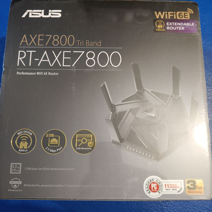 Router asus axe 7800 nou sigilat