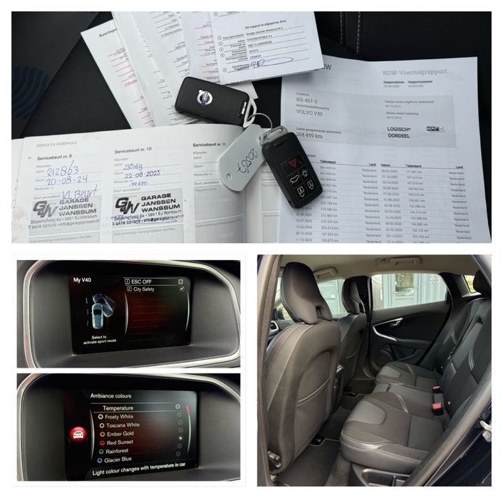 Volvo V 40 2.0 tdi Facelift , D2 Euro 6 , Led , Carte Service + Istoric Km 2026!!