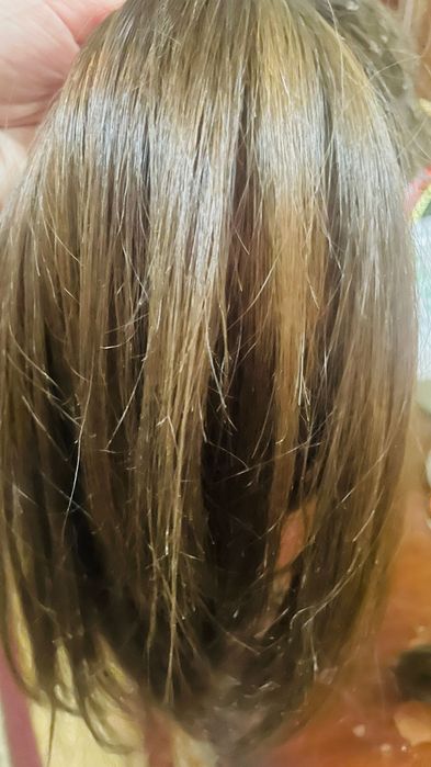 Табиий соч Холодный русый рангда 40 см 100 гр