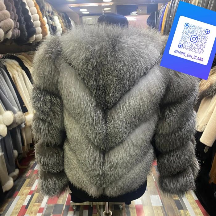 Reduceri de sezon Haina de Blana Naturala  2 în 1