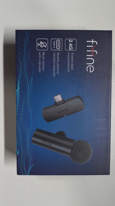 Fifine m6 микрофон петличка