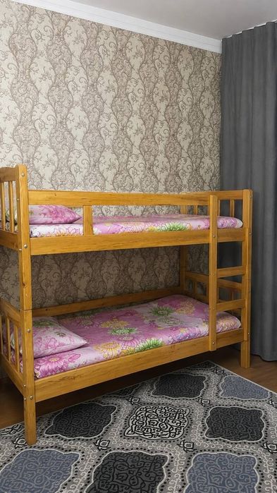 Детская кроватка 2 этажная удобная.