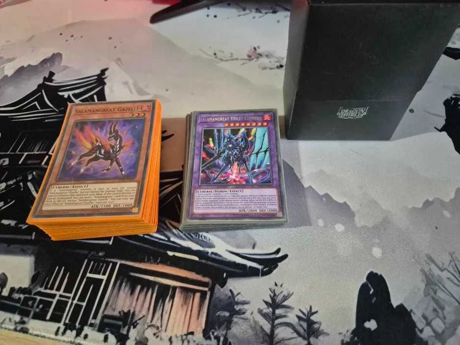Yu Gi Oh! Бълк карти/готов за игра дек/дек бокс/протектори за карти