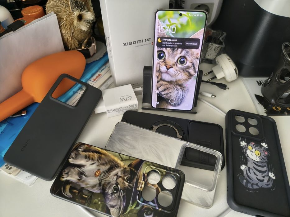 Xiaomi 14T, 12GB RAM, 512GB, 5G, Titan Gray,în garanție