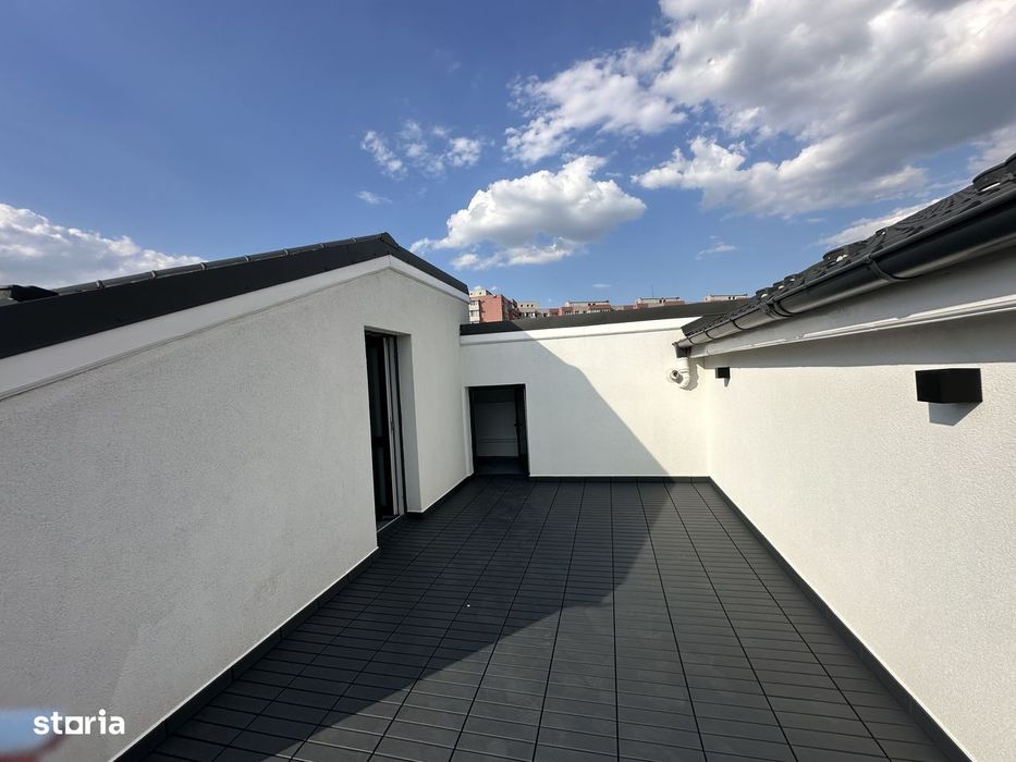 Apartament premium 3 camere PRIMA INCHIRIERE cu terasă, anexe, parcare