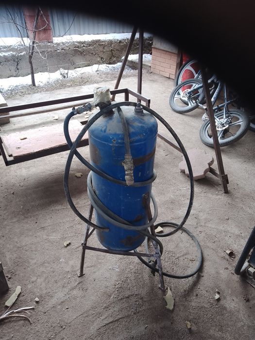 Компрессор с пескострой