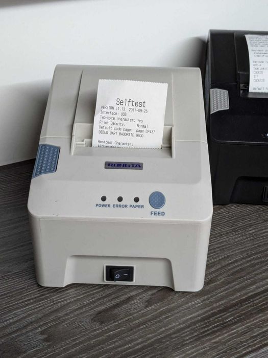 Принтер чеков 58 мм и 80 мм БУ / термопринтер для чеков в г. Шымкент