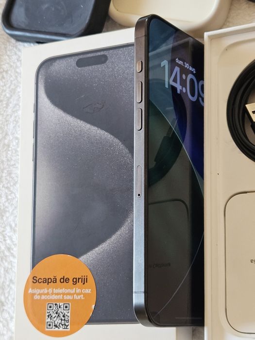 Iphone 15 pro max 86% baterie 256GB  stare excelenta Full box